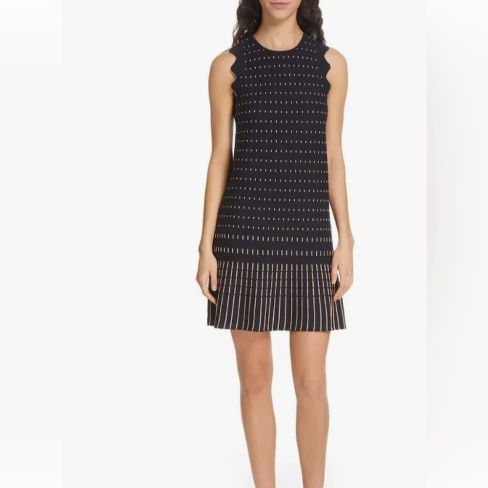 Ted Baker London Women's Relioa Metallic Jacquard Knit Dress